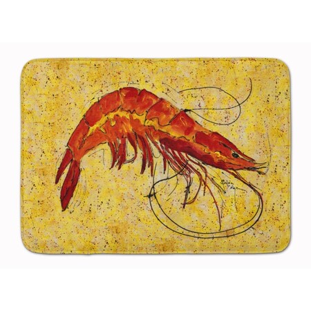 Carolines Treasures Shrimp Machine Washable Memory Foam Mat 8126-RUG